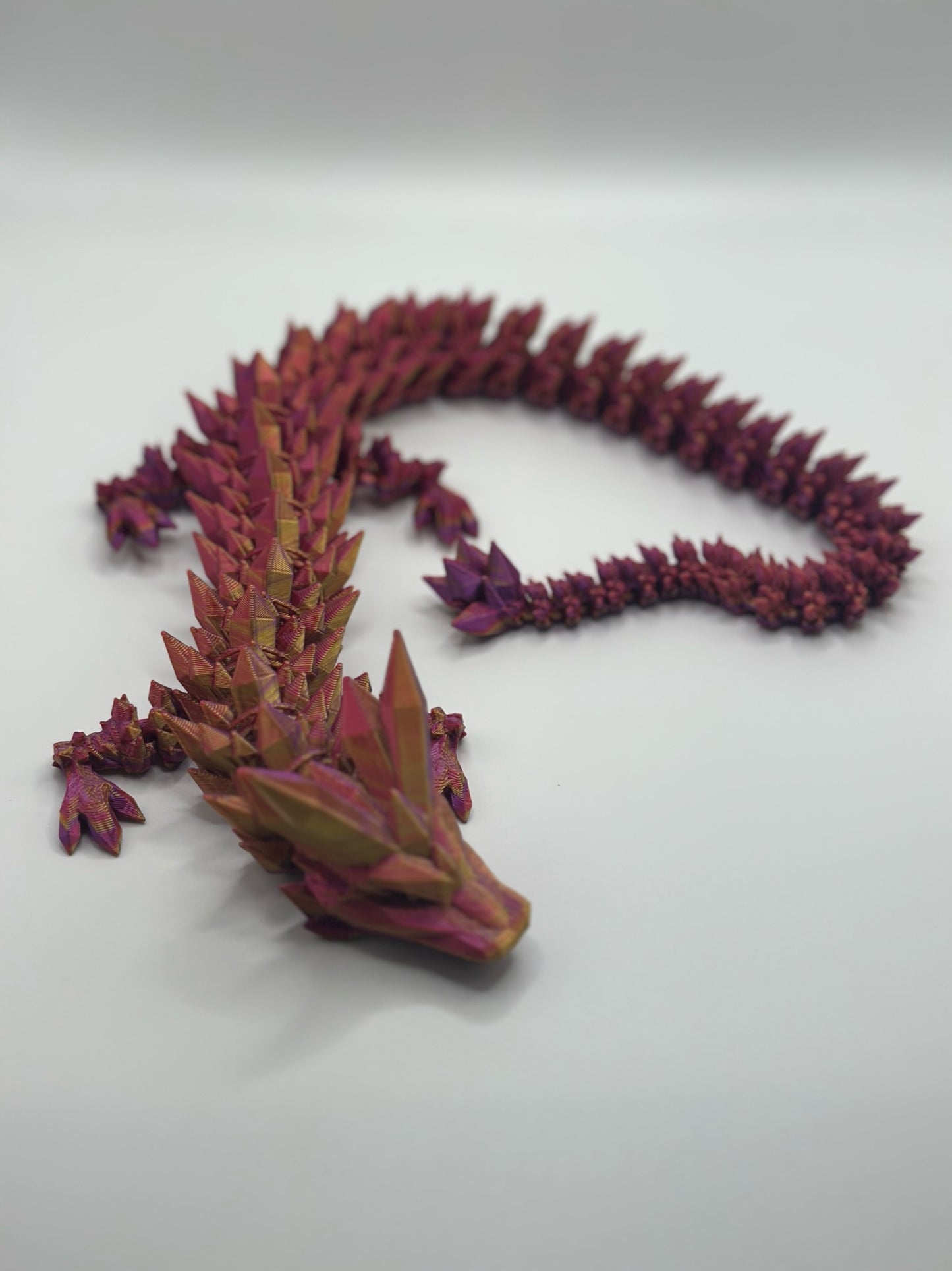 Flexible Articulating Crystal Dragon