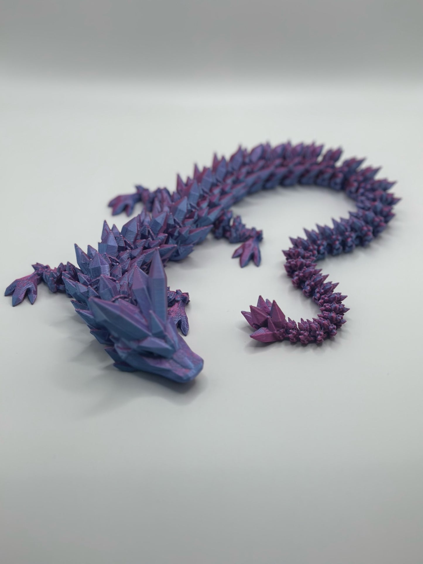 Flexible Articulating Crystal Dragon