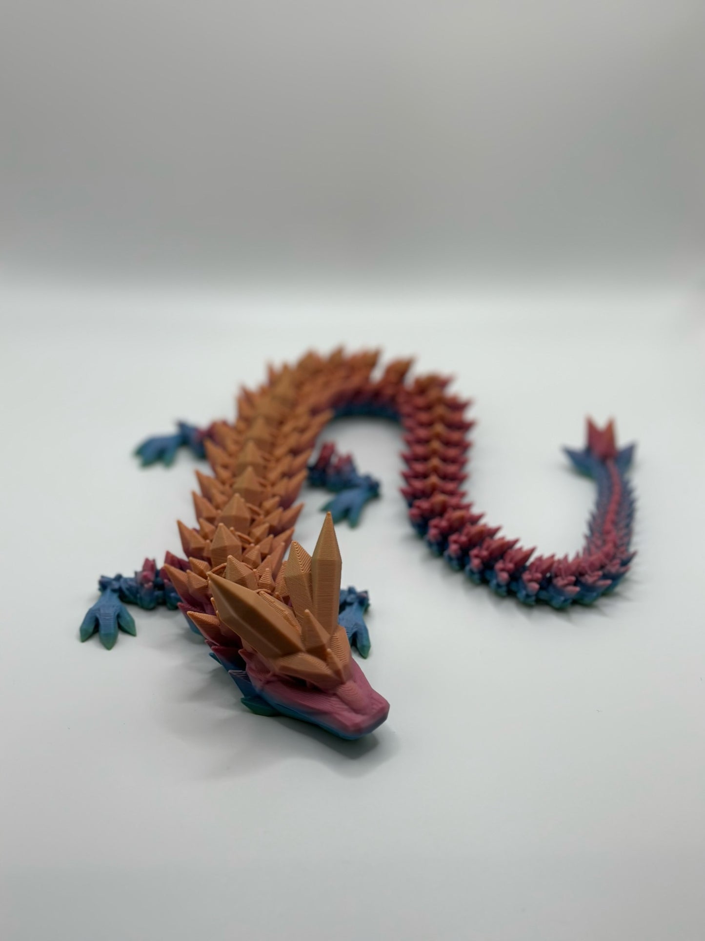 Flexible Articulating Crystal Dragon