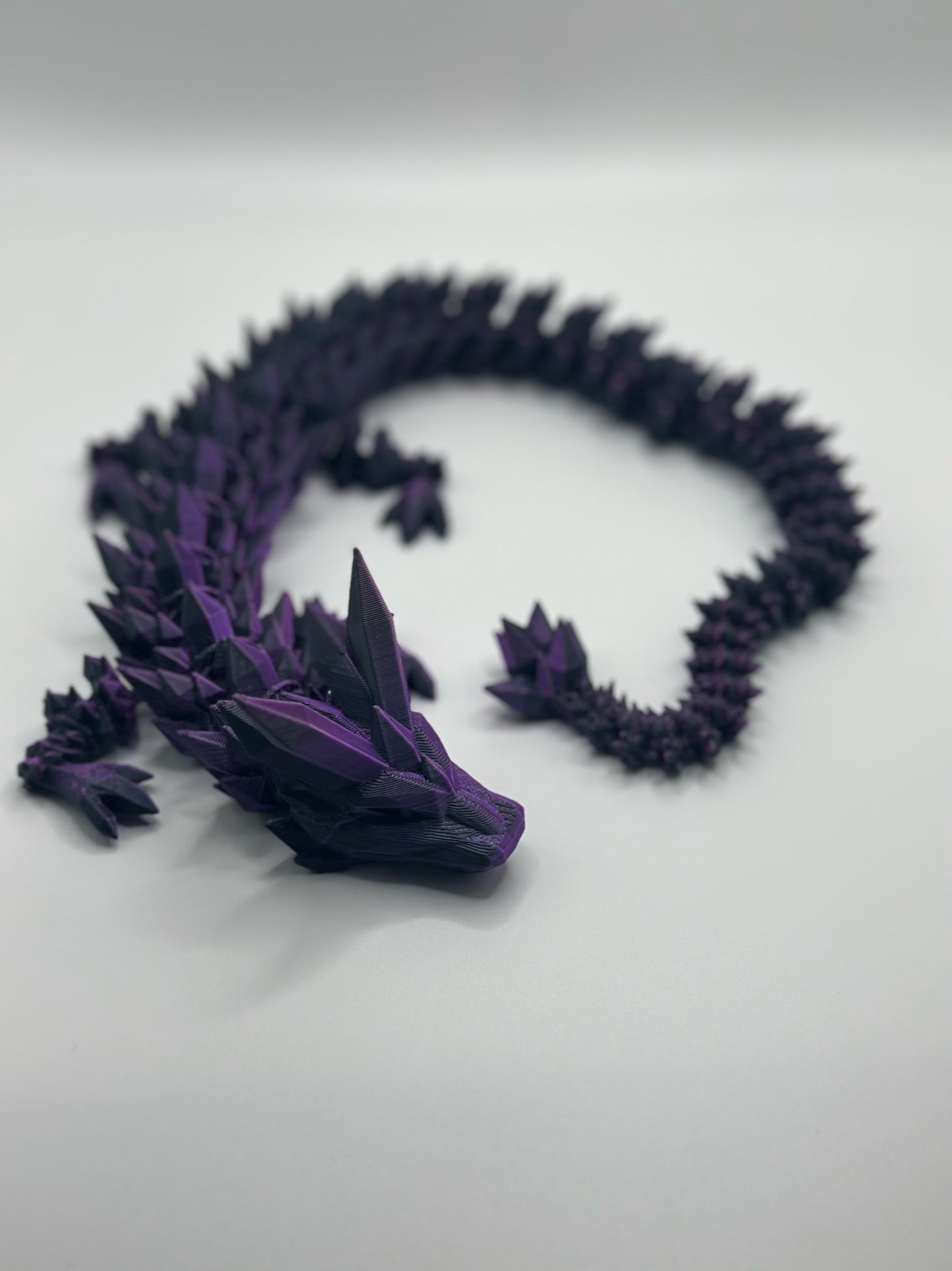 Flexible Articulating Crystal Dragon