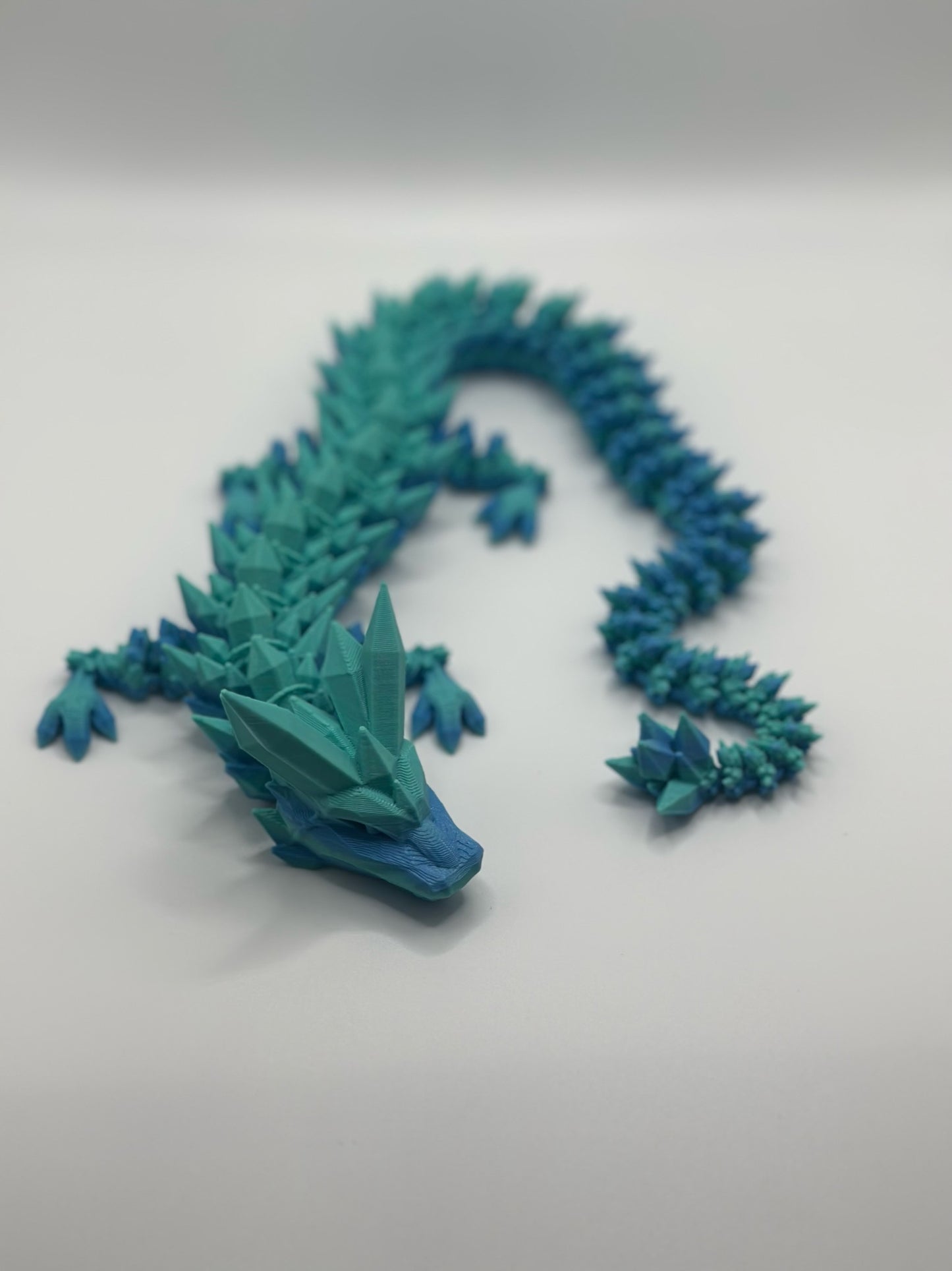 Flexible Articulating Crystal Dragon