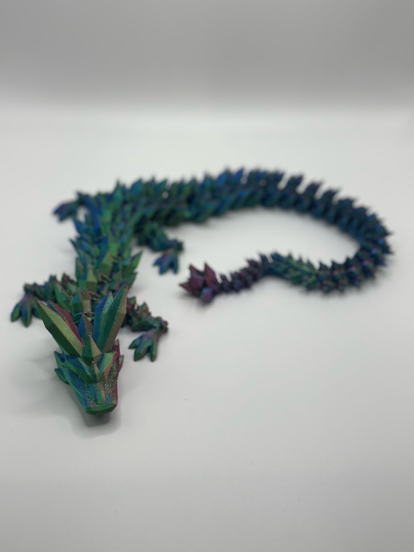 Flexible Articulating Crystal Dragon