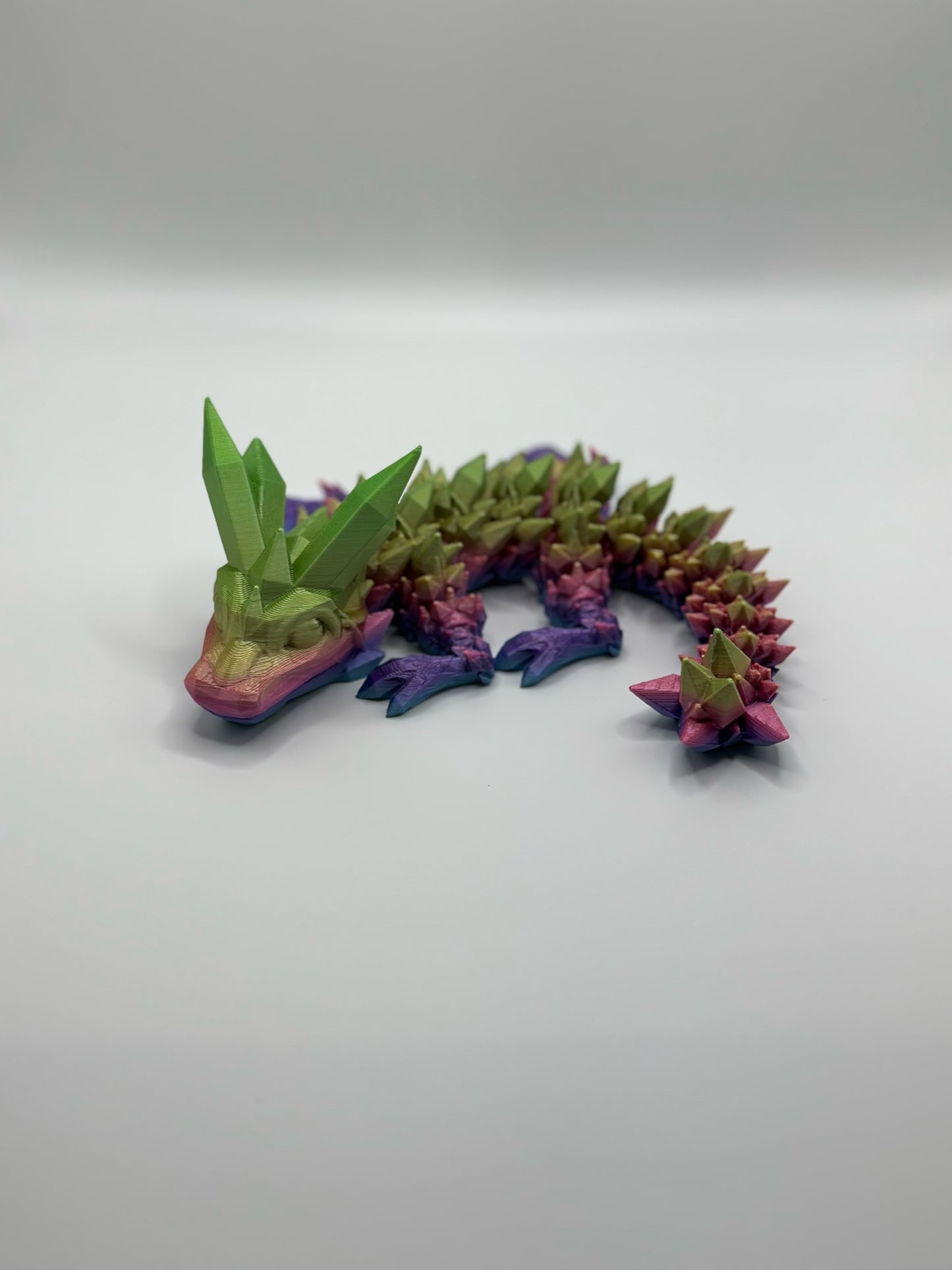 Flexible Articulating Crystal Dragon