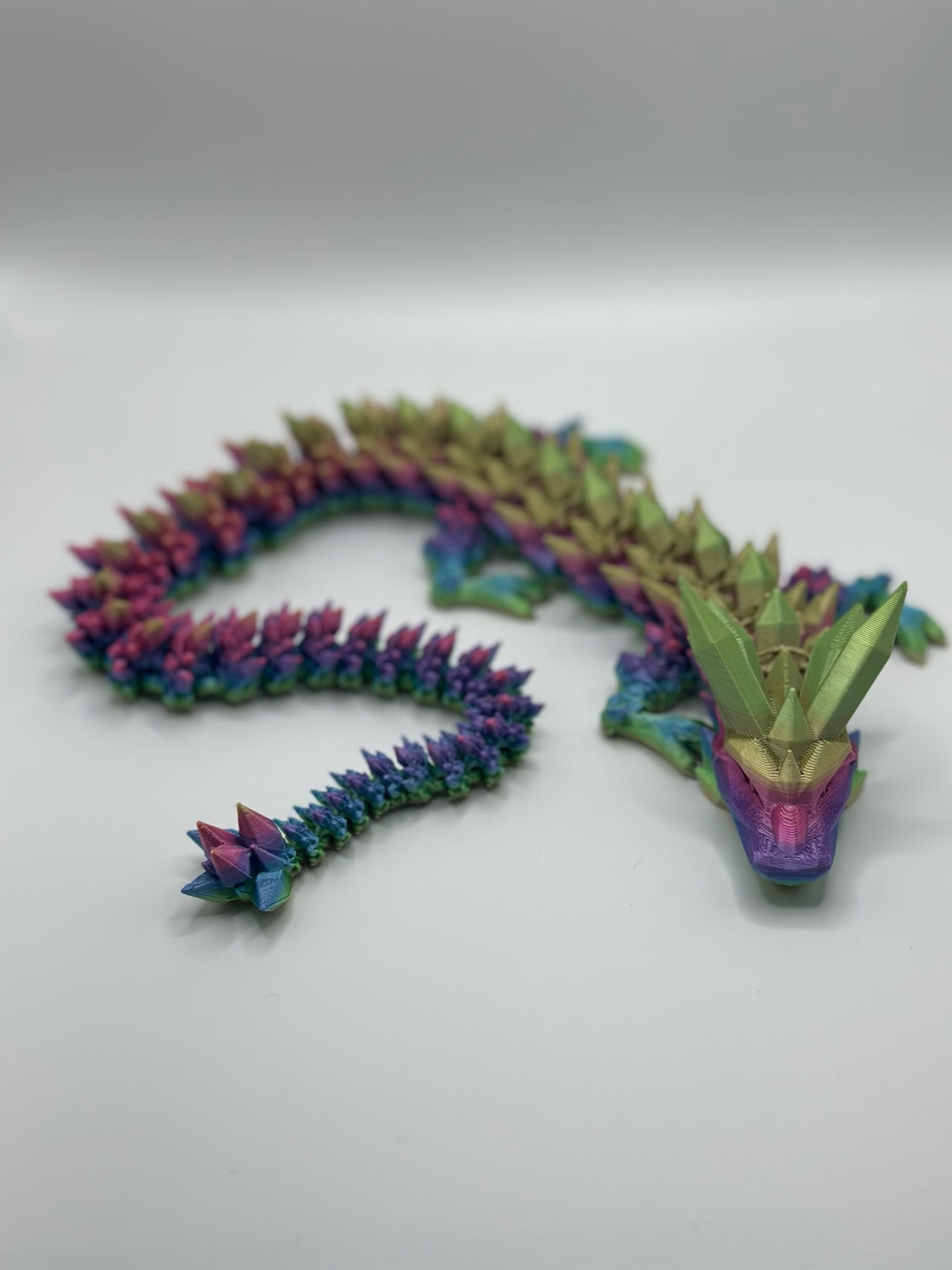 Flexible Articulating Crystal Dragon