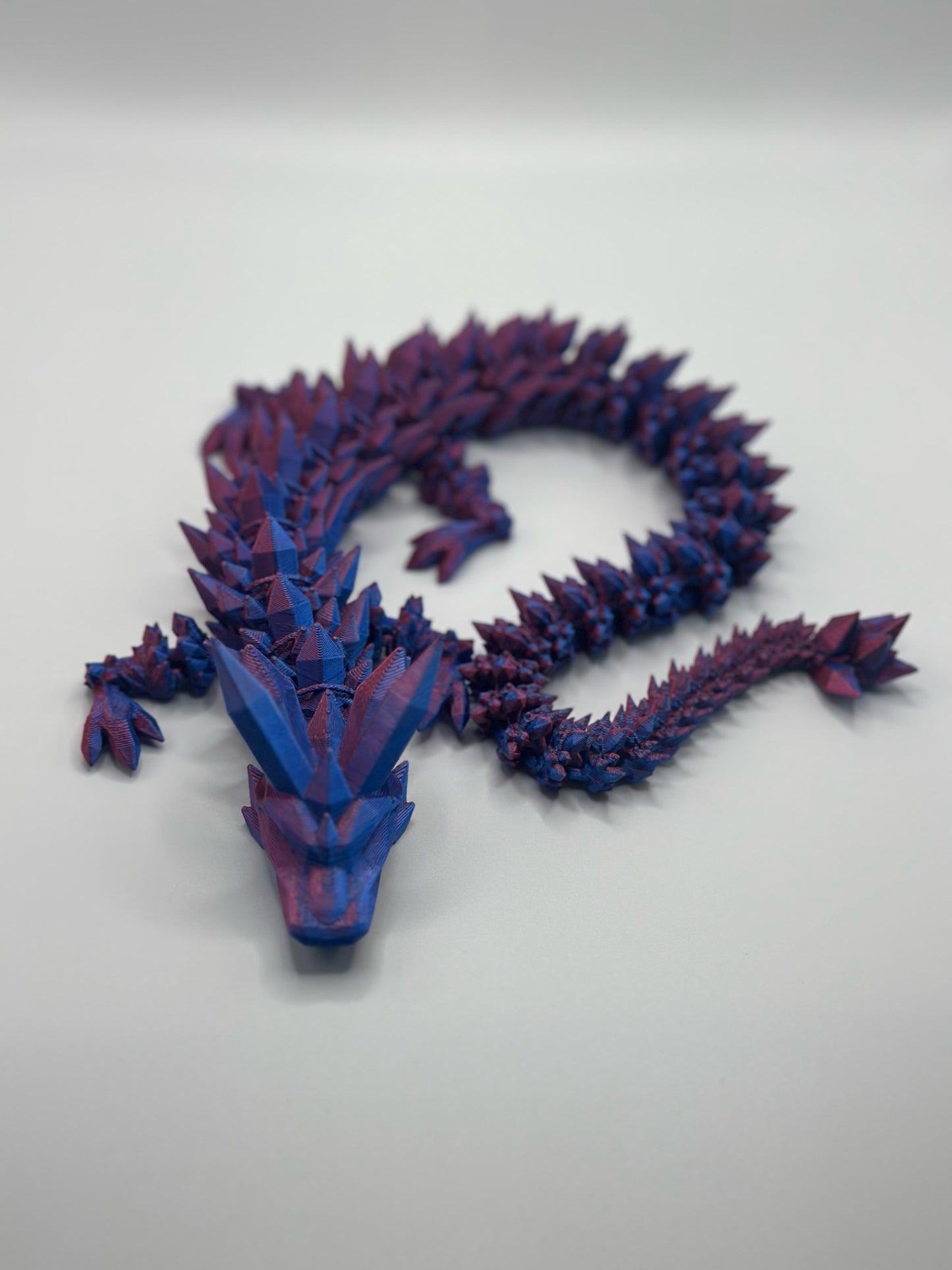 Flexible Articulating Crystal Dragon