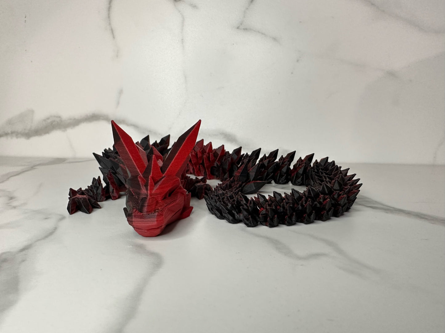 Flexible Articulating Crystal Dragon