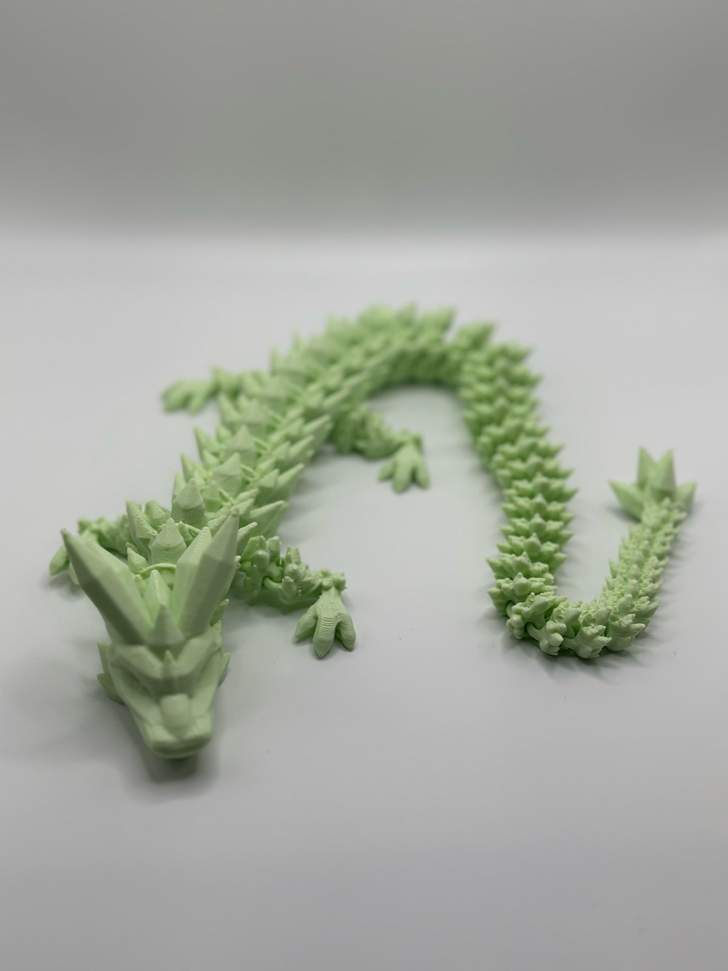 Flexible Articulating Crystal Dragon