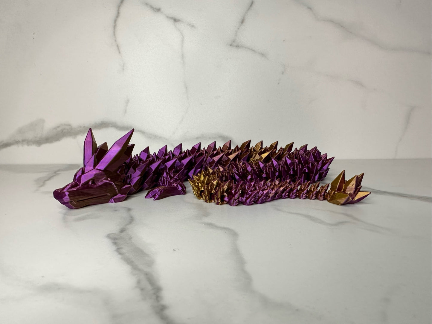 Flexible Articulating Crystal Dragon