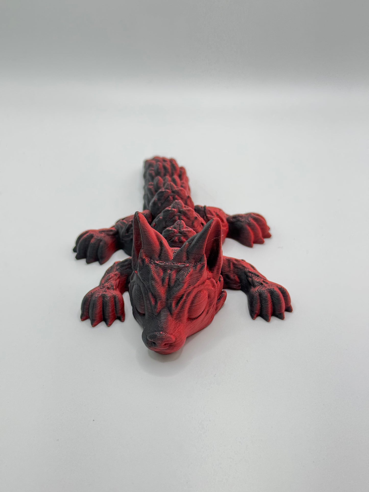 Flexible Articulating Cinder Wolf Pup