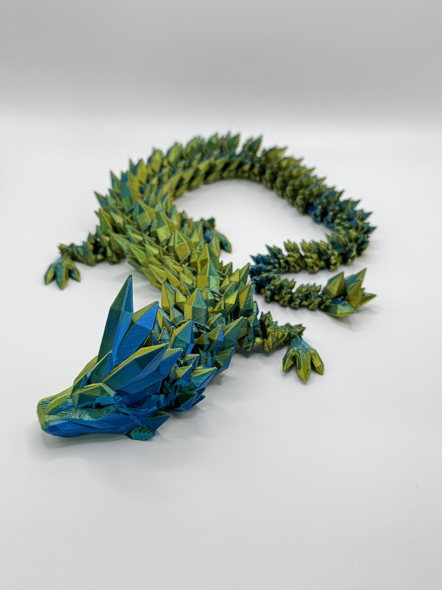 Flexible Articulating Crystal Dragon