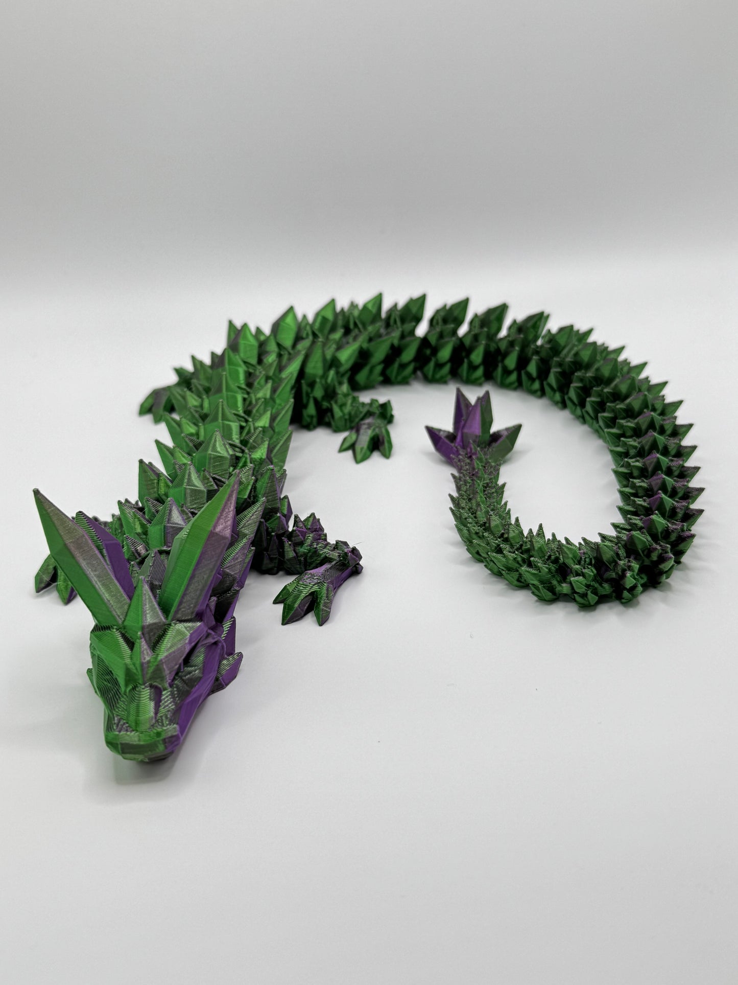 Flexible Articulating Crystal Dragon