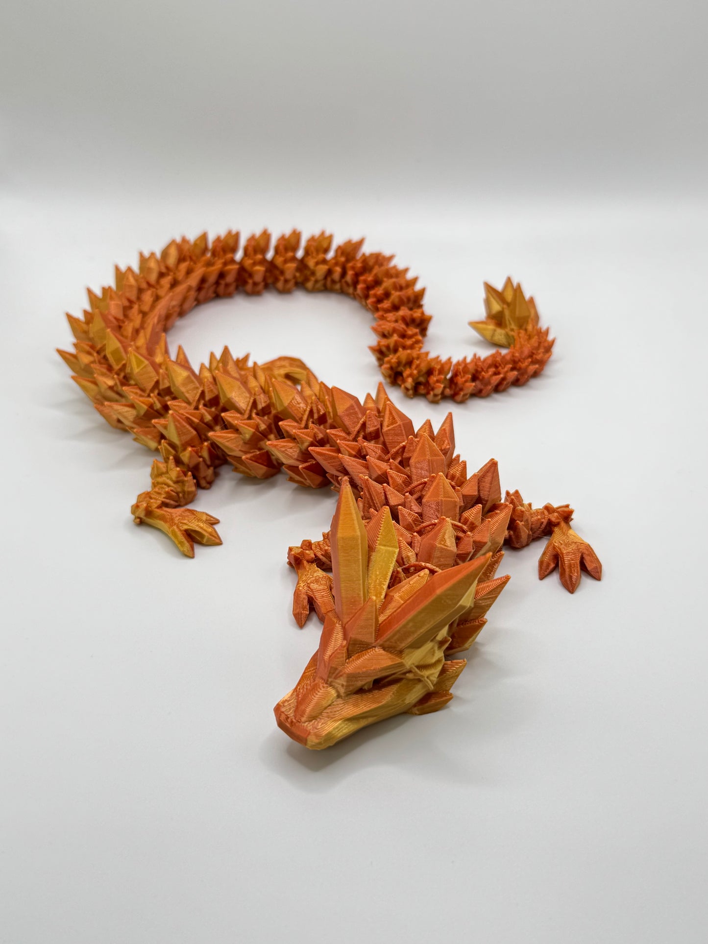 Flexible Articulating Crystal Dragon