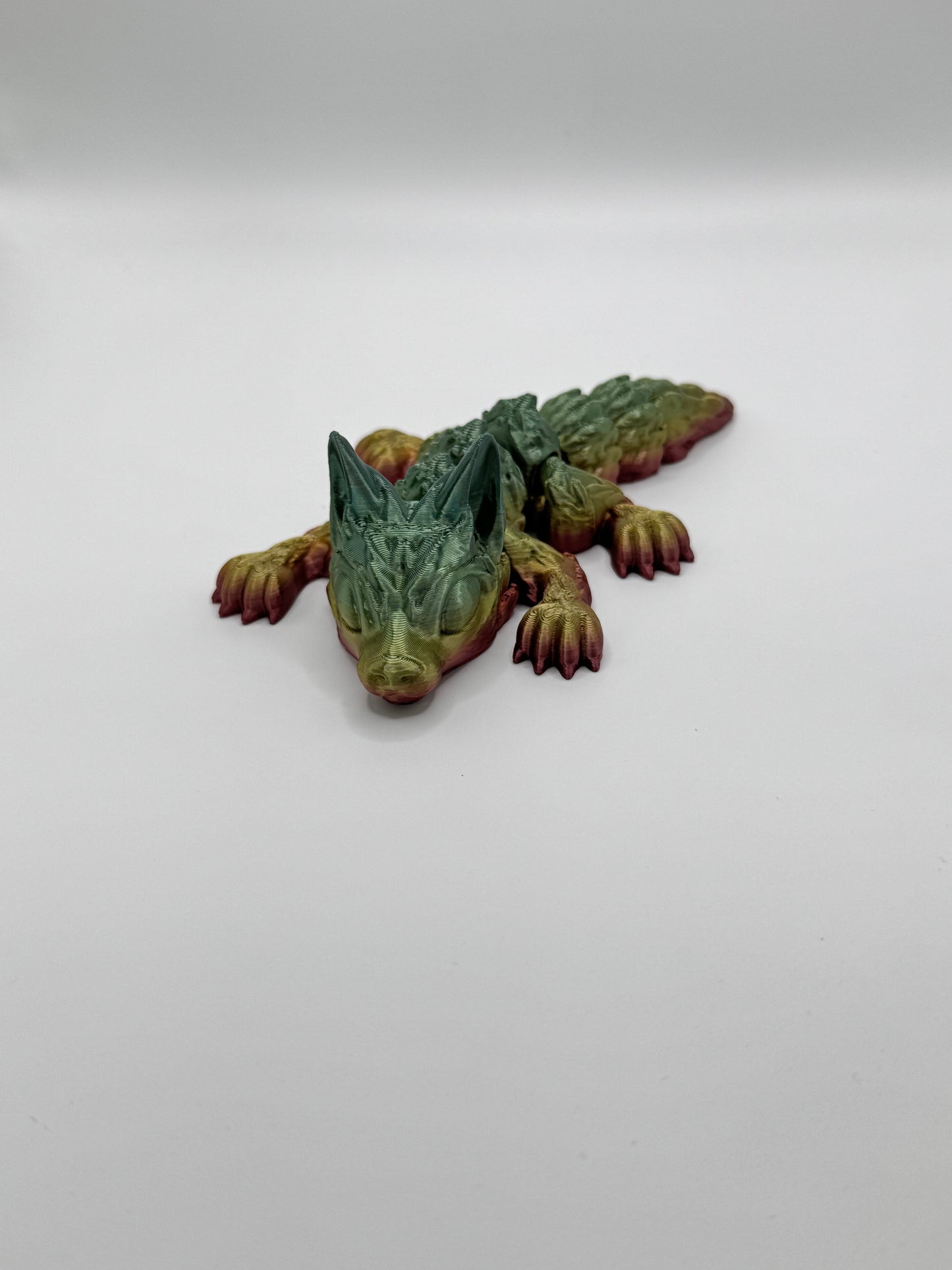 Flexible Articulating Cinder Wolf Pup