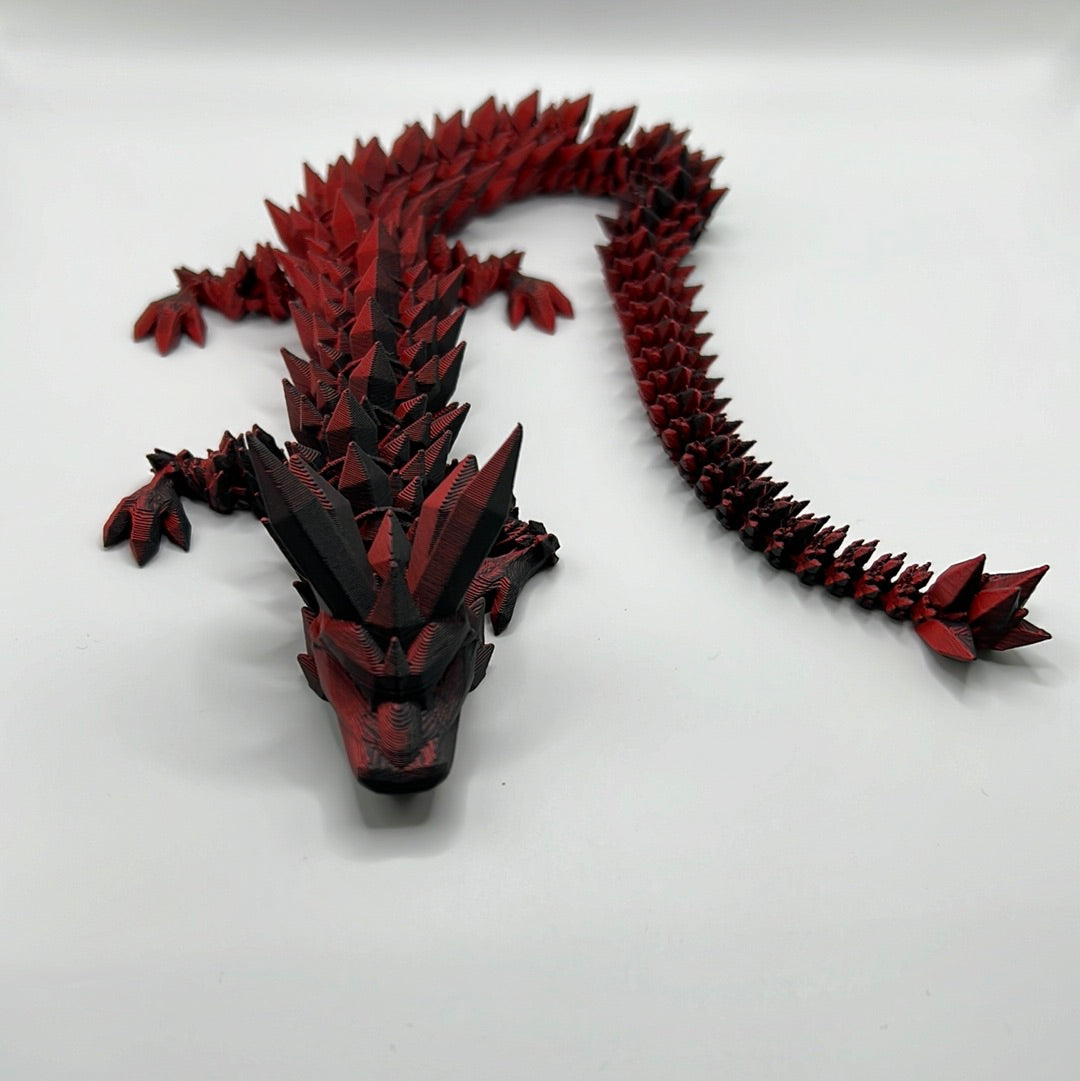 Flexible Articulating Crystal Dragon