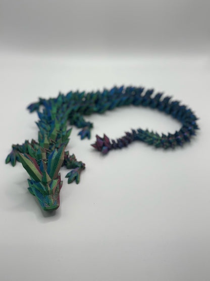Flexible Articulating Crystal Dragon
