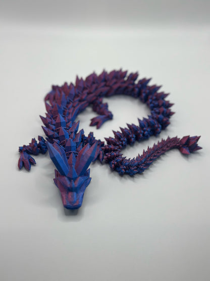 Flexible Articulating Crystal Dragon