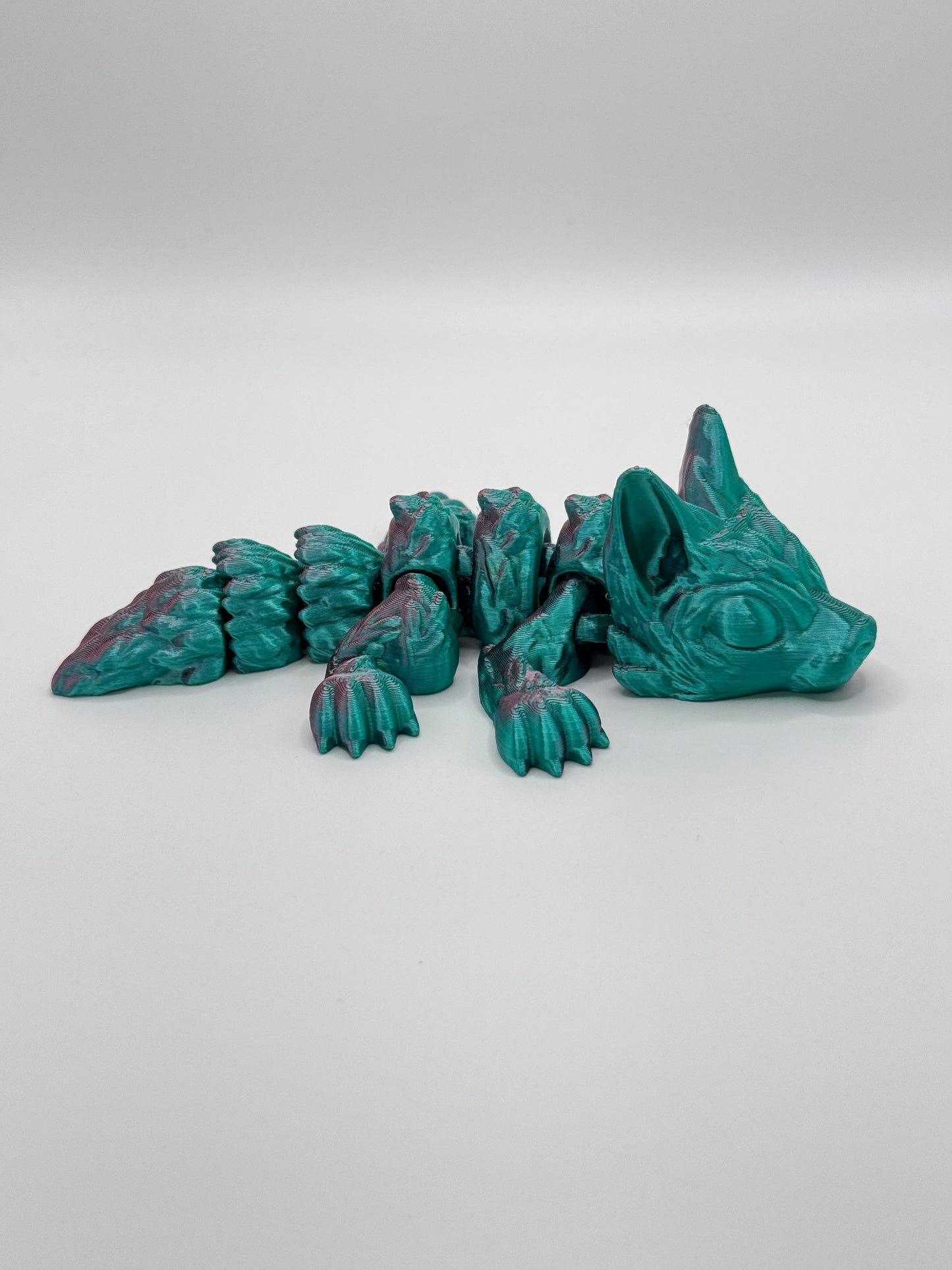 Flexible Articulating Cinder Wolf Pup
