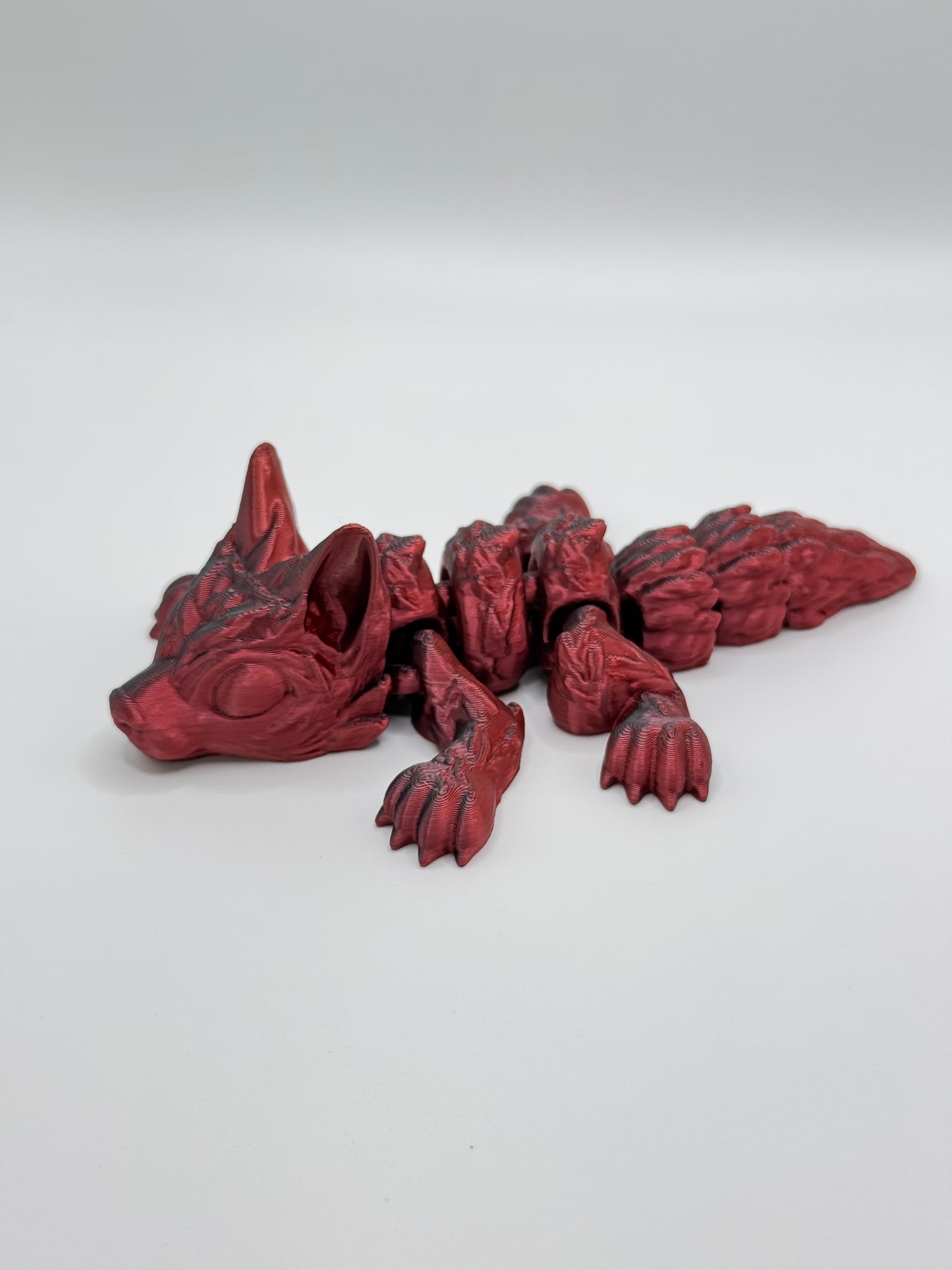 Flexible Articulating Cinder Wolf Pup