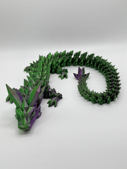 Flexible Articulating Crystal Dragon