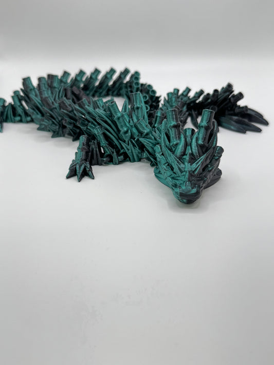 Flexible Articulating Bamboo Dragon