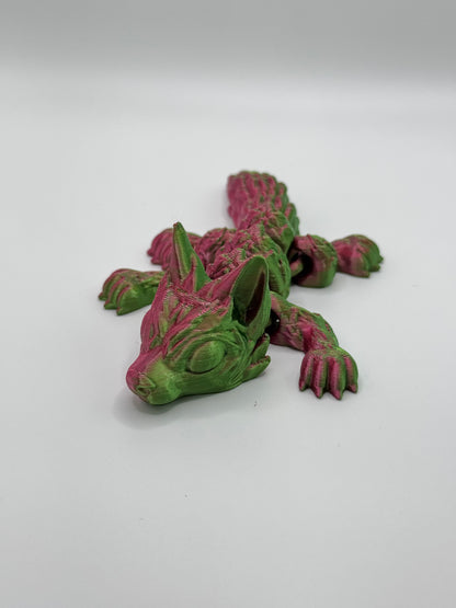Flexible Articulating Cinder Wolf Pup